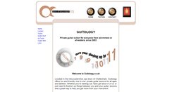 Desktop Screenshot of guitology.co.uk